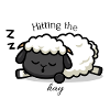 Hitting the hay