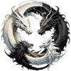 Ying Yang Dragon