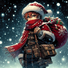 Manga Weihnachtsmann