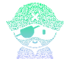 Silhouette Icon Pirate | Boys Pirate