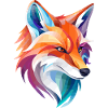 Buntes Fuchs Design