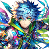 Manga anime boy