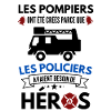 Humour pompiers et policiers