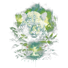 Majestueux Jungle faune sauvage oeuvre