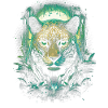 Majestueux Jungle faune sauvage oeuvre