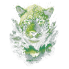 Majestueux Jungle faune sauvage oeuvre