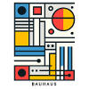 Bauhaus Architecture Geometric Aesthetic