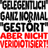 gelegentlich gestört