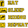 Eat Riding Repat
