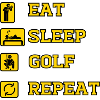 Eat Golf Repeat