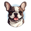 Französische Bulldogge Hund Mops