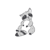 Waschbär