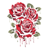 Rose Rouge Goth Cool