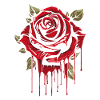 Rose Rouge Goth Cool