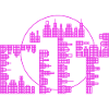 Skyline, City - version violette
