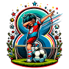 8 år gammel gutt fotball bursdag idé