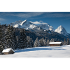 Winter atmosphere with Zugspitze