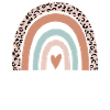 Comico Leopardo Arcobaleno Comico divertente