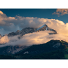 Alpspitze in clouds