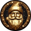 Santa Claus Gold Head