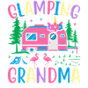 Female Glamper Motorhome Caravan