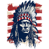 Indian Feather Headdress Native Spirit