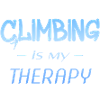Climbing is my therapy
