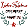 Lieber Nikolaus