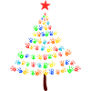 Christmas Tree Children Peace