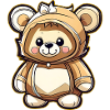 Ours en peluche mignon