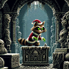 Winter Cat in Dungeon Magic
