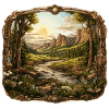 Landschaft - Illustration