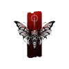 Mystical Moth: Skull Elegance