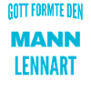 Lennart Name Design