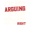 I ́m not arguing