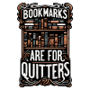 Bokmärken är för Quitters Design