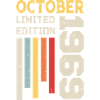 Oktober 1969 - Oktober 1969 Geburtstagsgeschenk