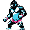 Gorille Boxeur Boxe