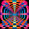 Optical Illusion Pattern