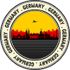 Germany Sunset Skyline Seal