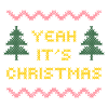 Christmas Cross Stitch Knit Pattern