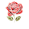 Red Rose Goth Cool
