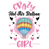 Crazy Hot Air Balloon Girl