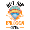 Heißluftballon Crew Heißluftballonfahrt