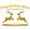 Weihnachtsmotiv mit Rentier