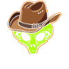 Howdy Alien Cowboy Space UFO Funny Western Rodeo