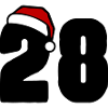 28 Number Christmas