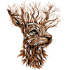 Wild Whispers Hare Design