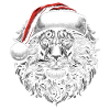 Lion Père Noël Noël