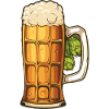 Beer Glass Hops Beer